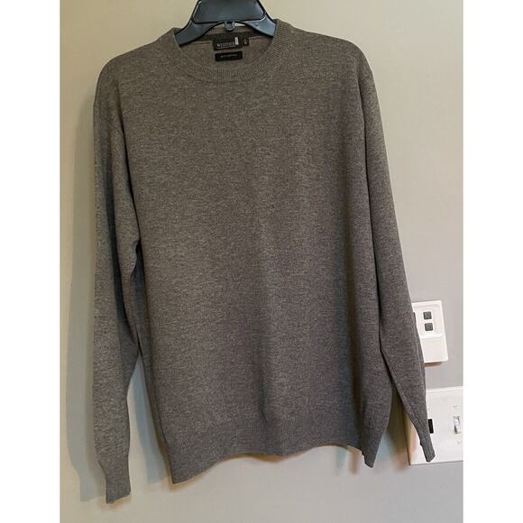 Werther Cashmere Sweater Jumper Knit Long Sleeve Pullover Large 52 - Picture 1 of 6